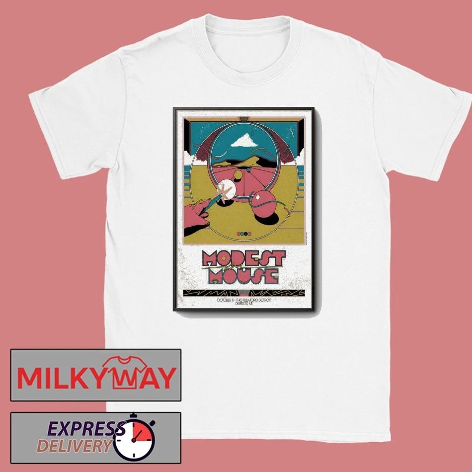 Modest Mouse Oct 11 2025 The Fillmore Detroit, MI Poster shirt