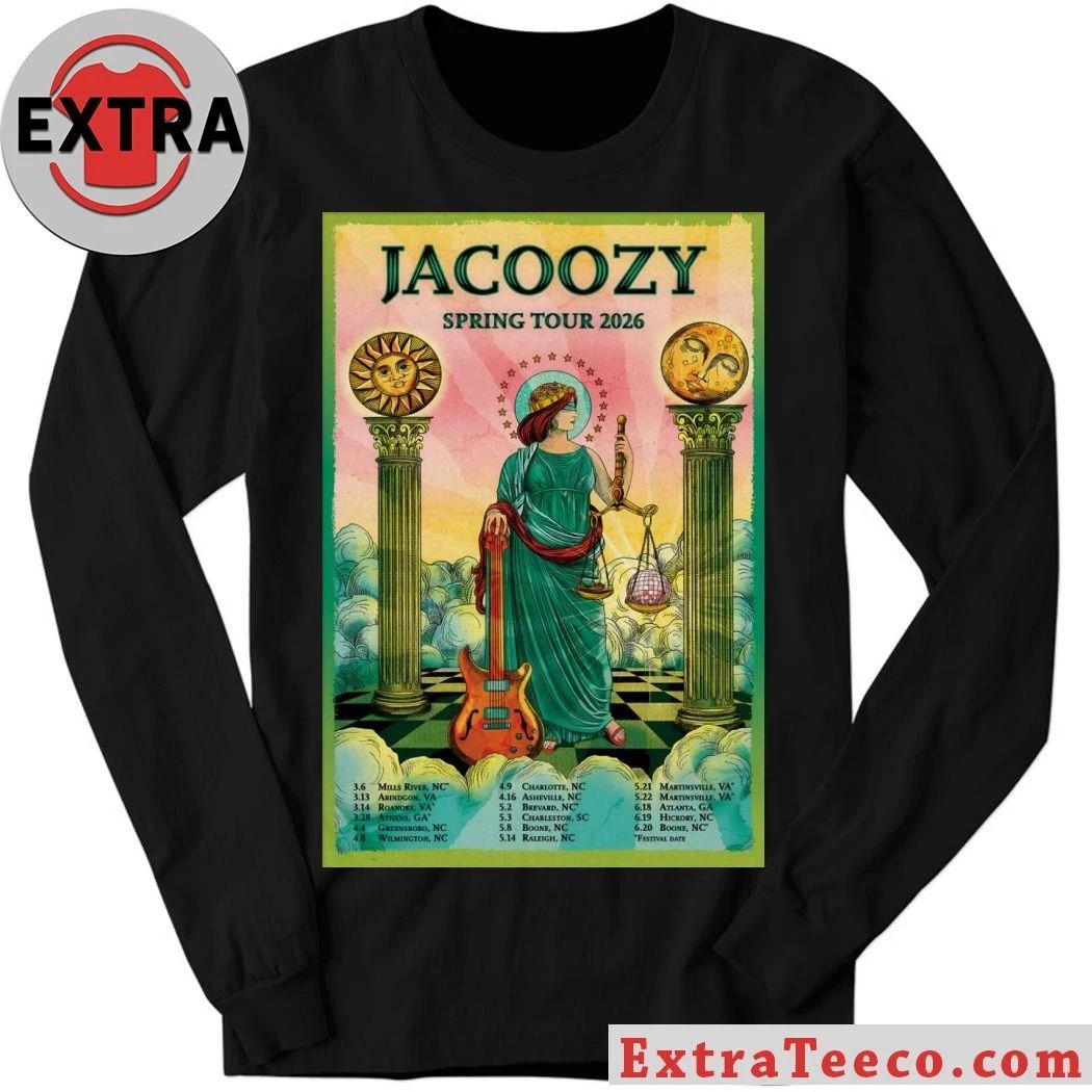 Original Jacoozy Spring Tour 26 Poster Shirt