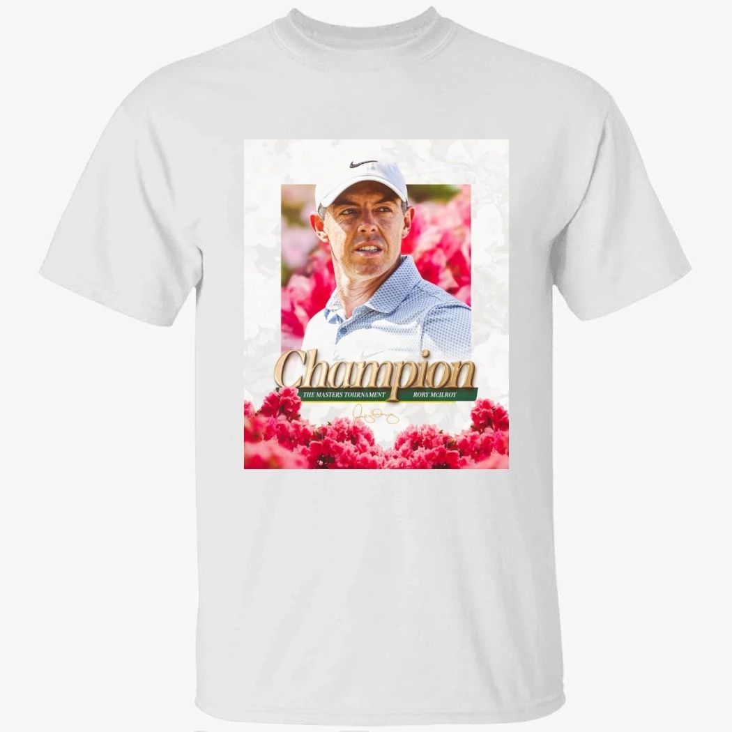 Rory McIlroy Masters Champion Golf Shirt
