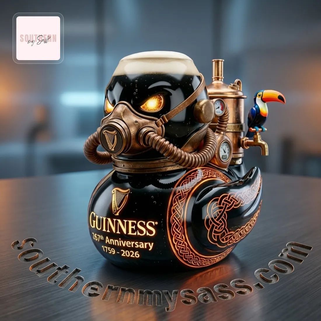 Guinness 267th Anniversary Steampunk Rubber Duck