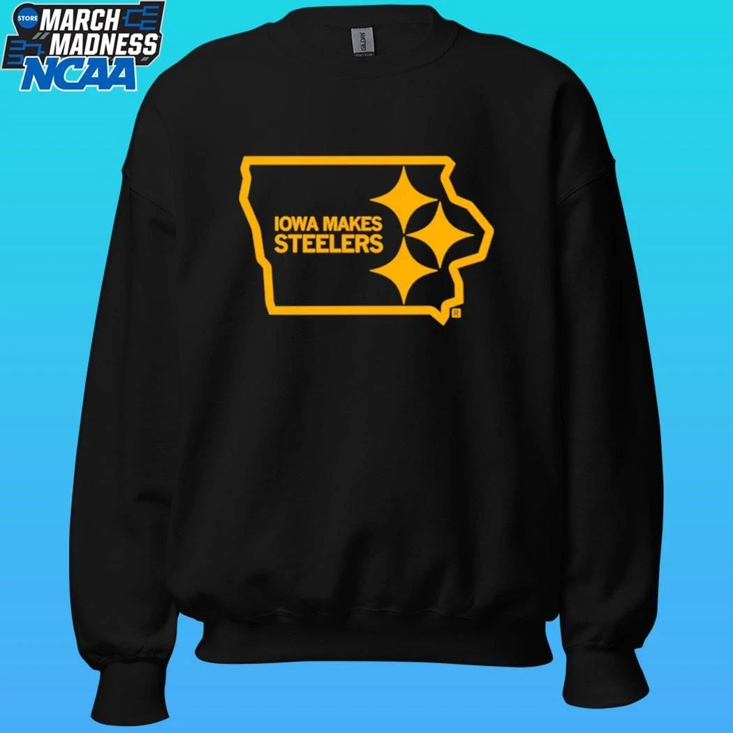 Iowa Makes Steelers Shirt