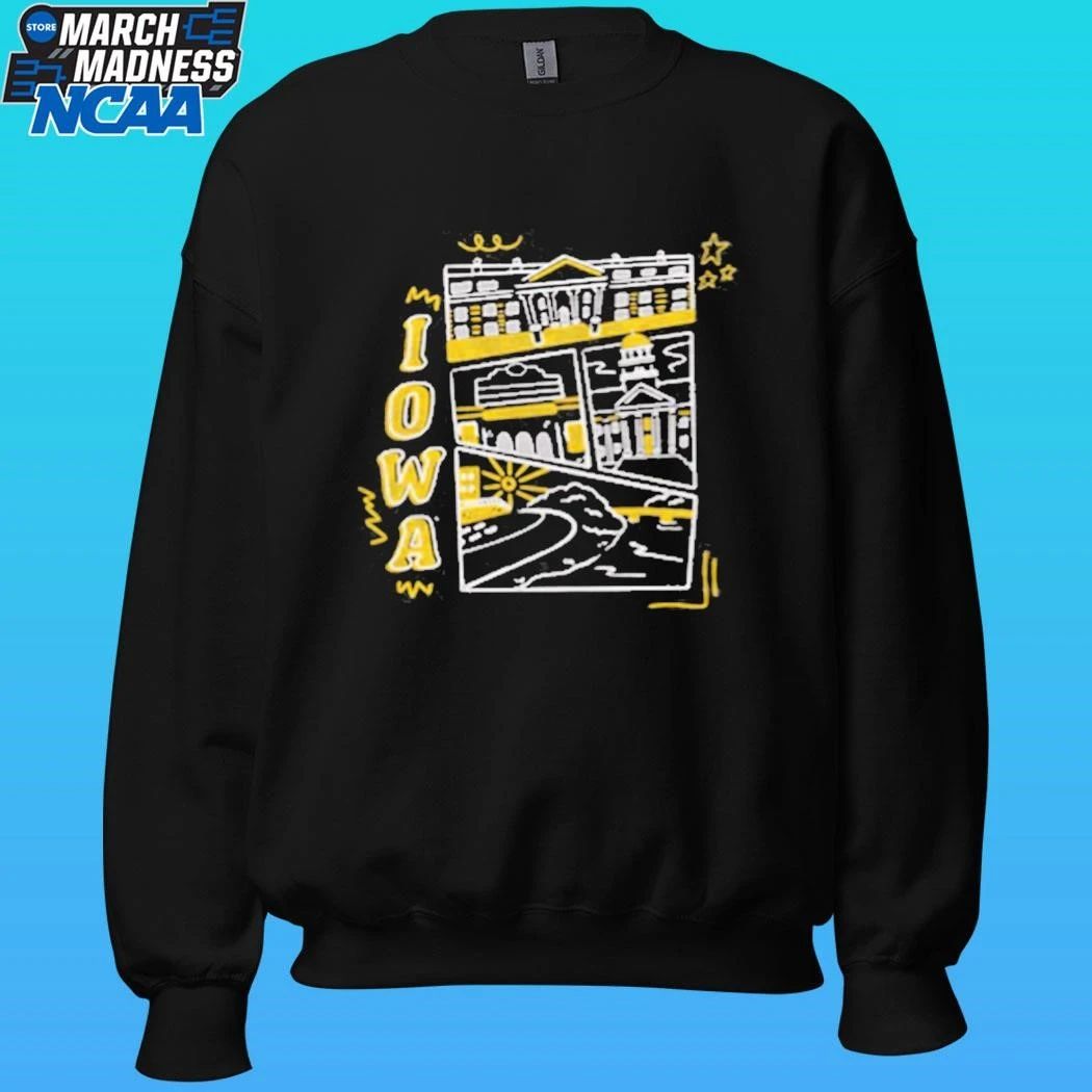 Iowa Campus Landmarks Vintage Shirt