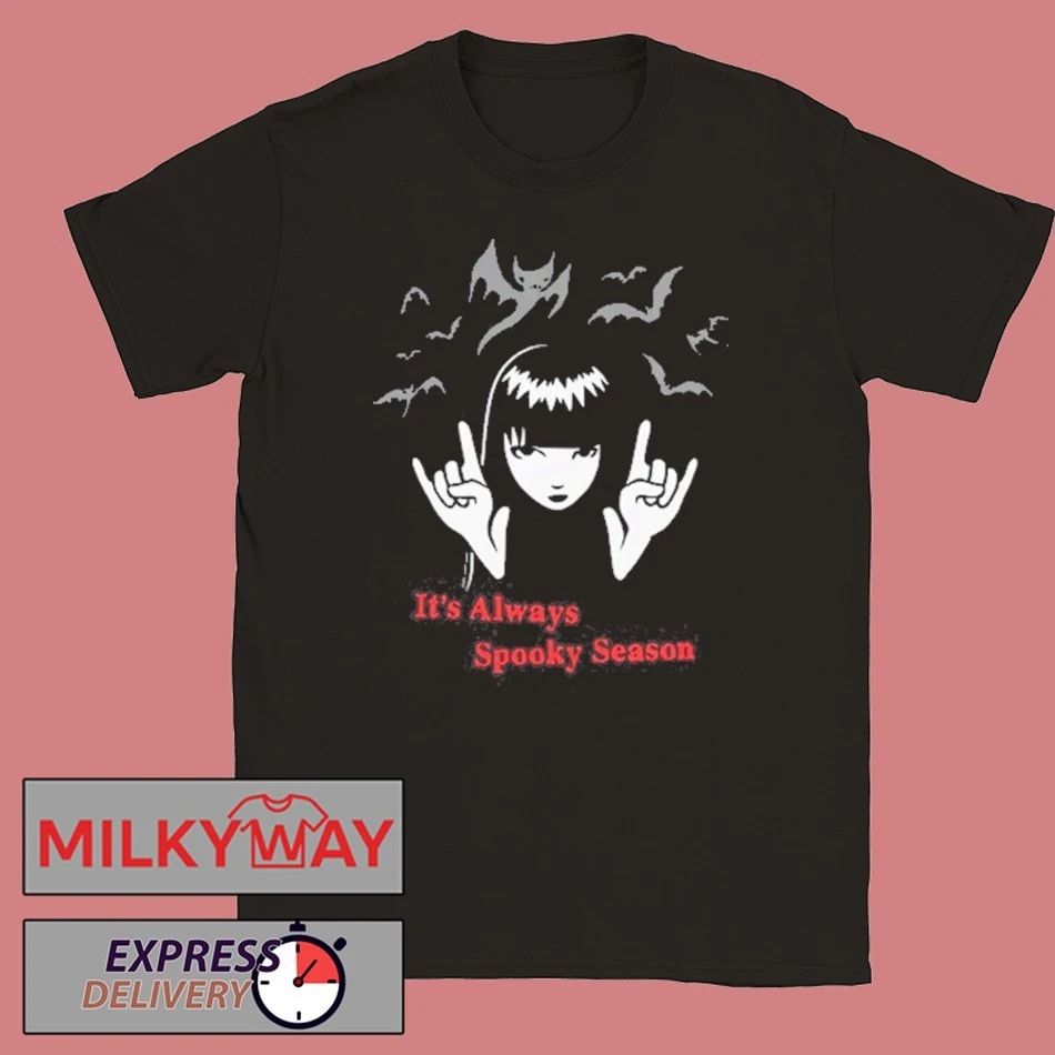 Emily The Strange Twinning Scaredy Cat Shirt