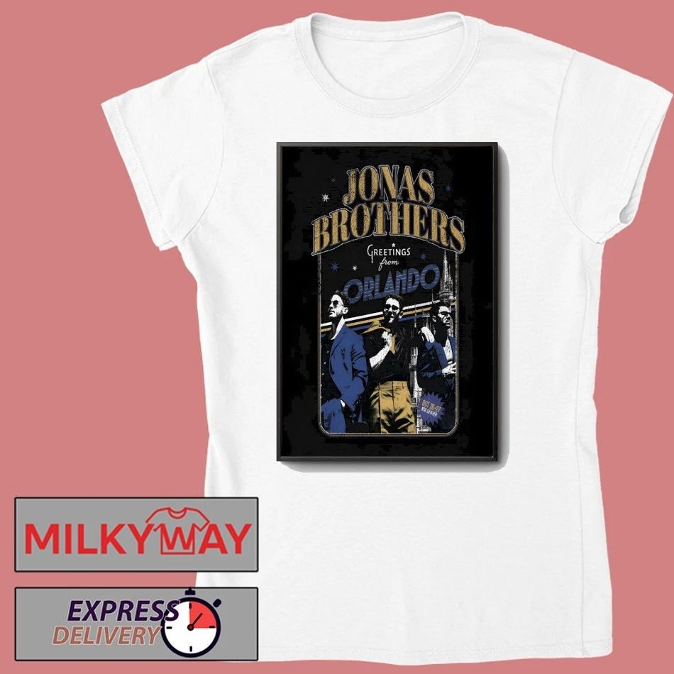 Jonas Brothers 10 26-10 27 2025 Orlando FL Poster shirt