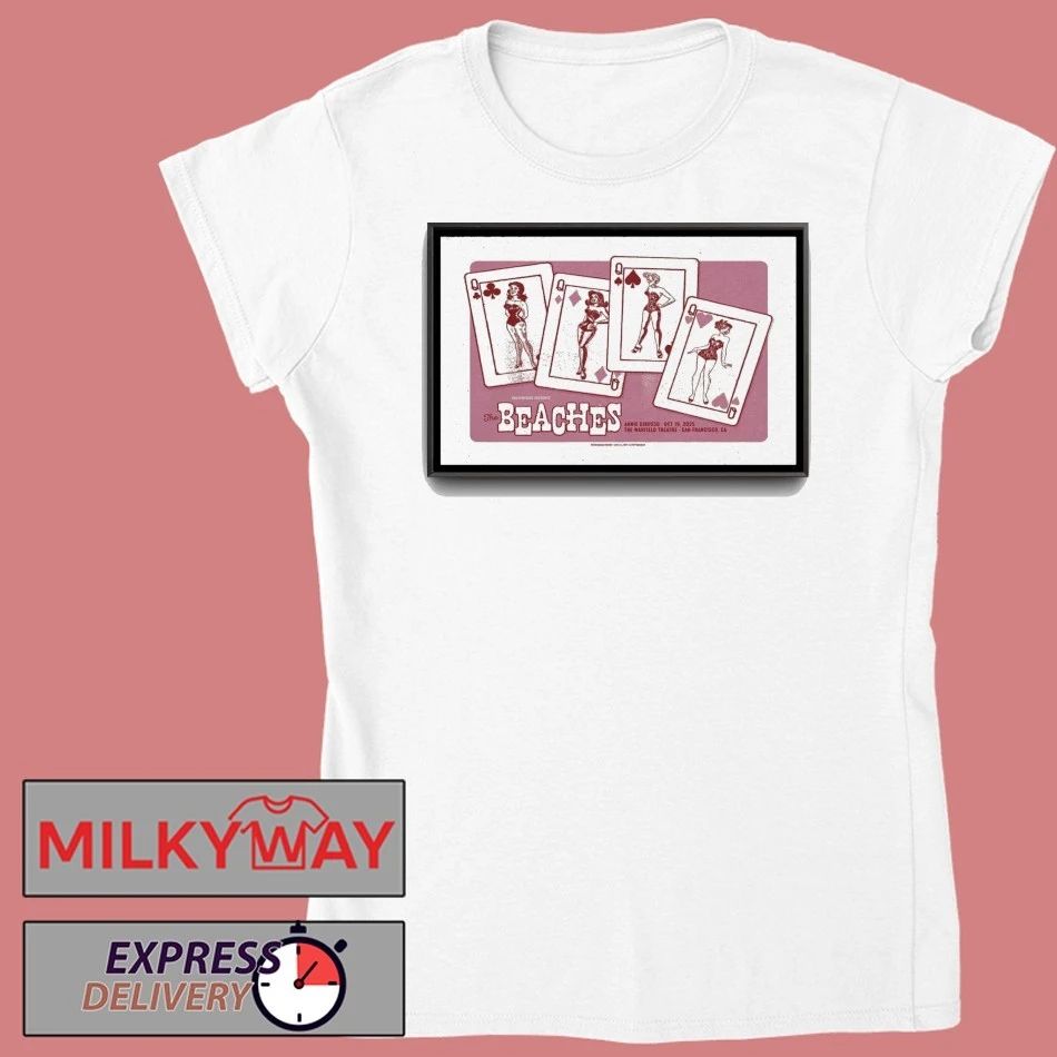 The Beaches San Francisco, California Poster shirt