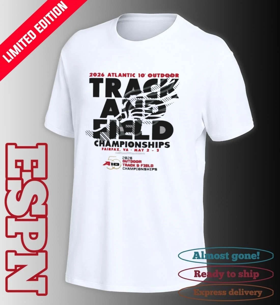 2026 A-10 Outdoor Track & Field Championship Shirt