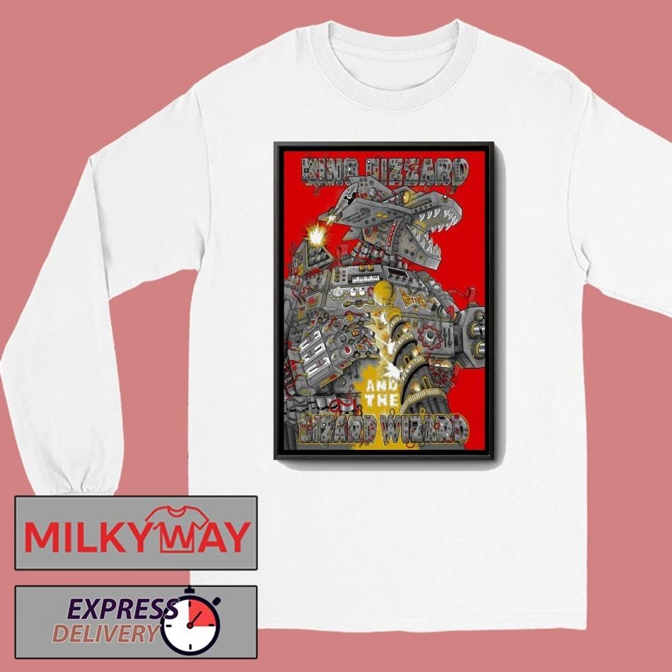 King Gizzard And The Lizard Wizard In Copenhage Denmark On Nov 14 2025 Poster shirt
