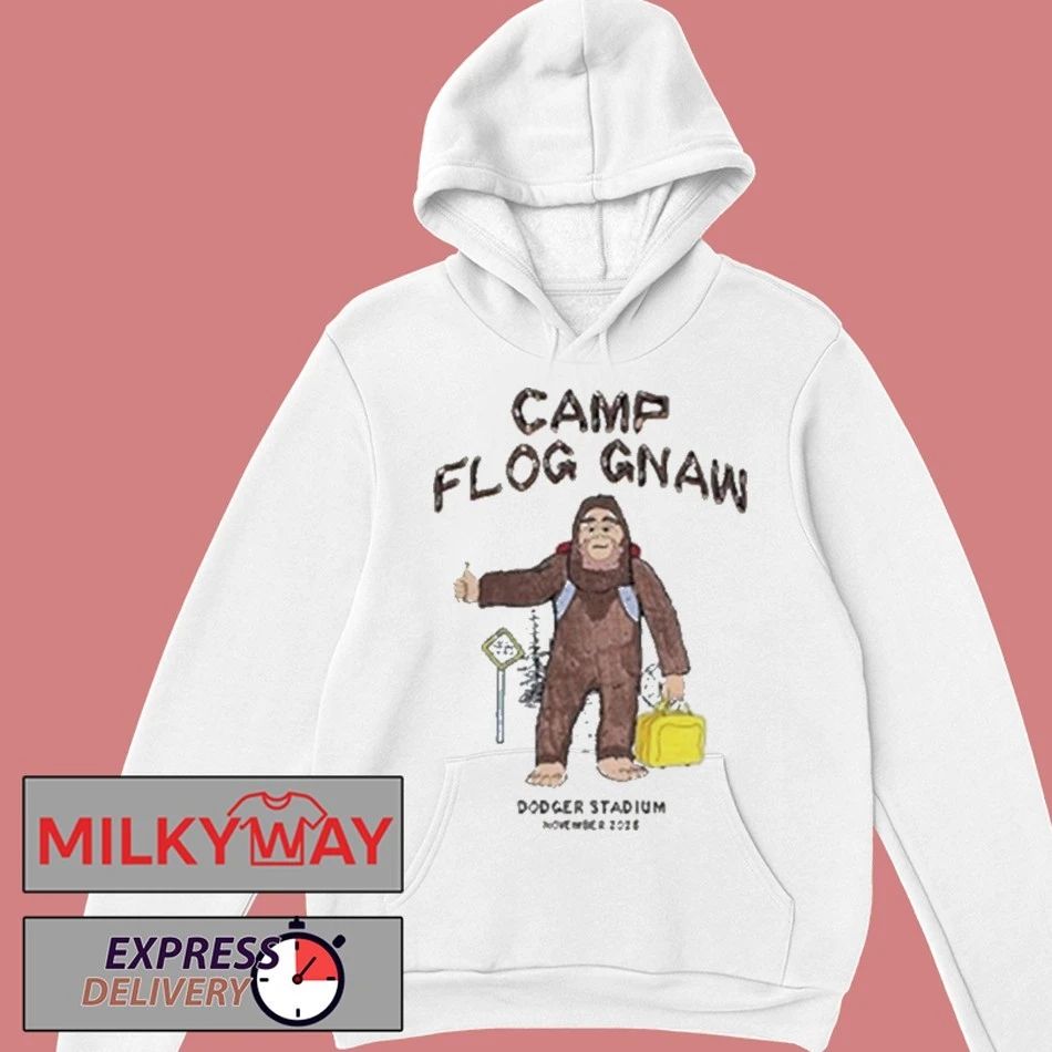 Camp Flog Gnaw Sasquatch Lineup 2025 T-Shirt
