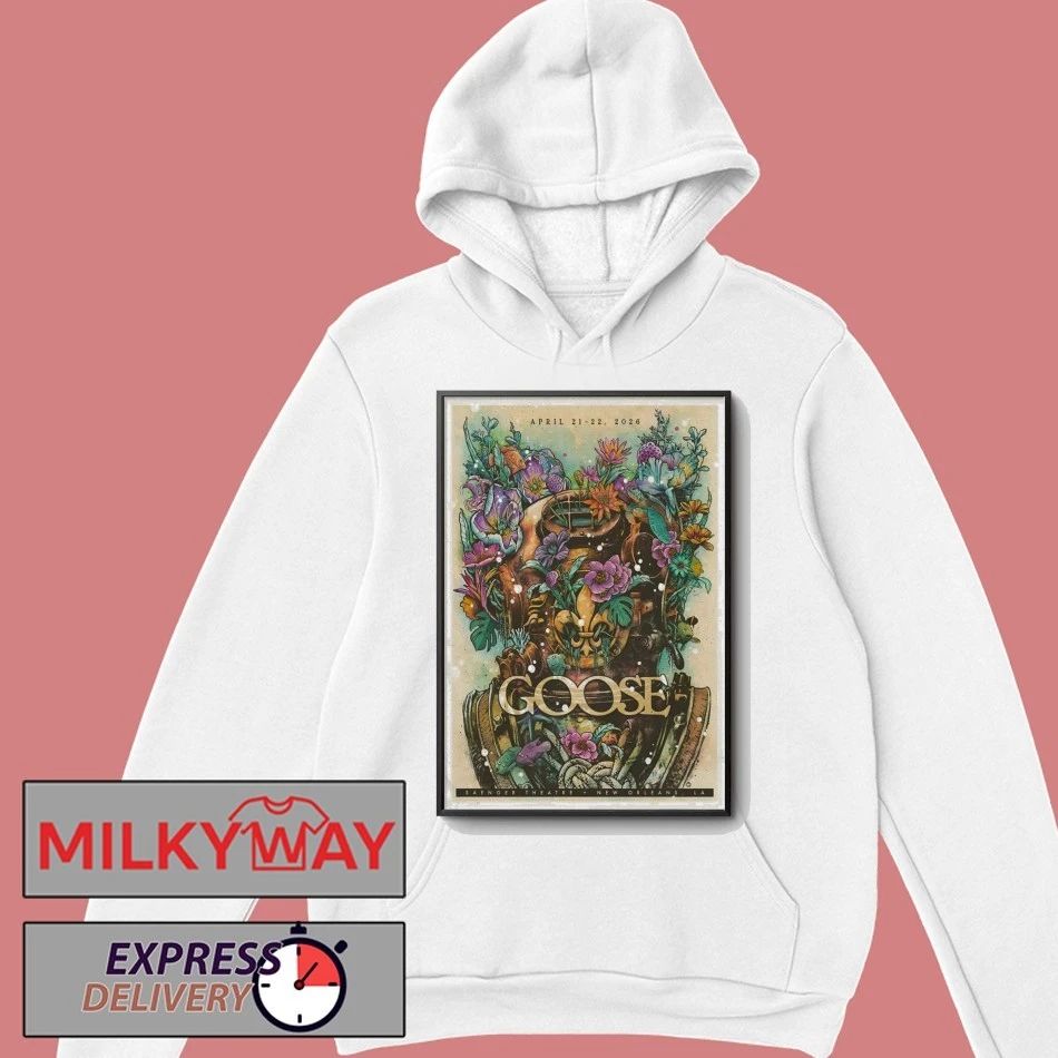 Goose New Orleans Spring 2026 Event Poster shirt