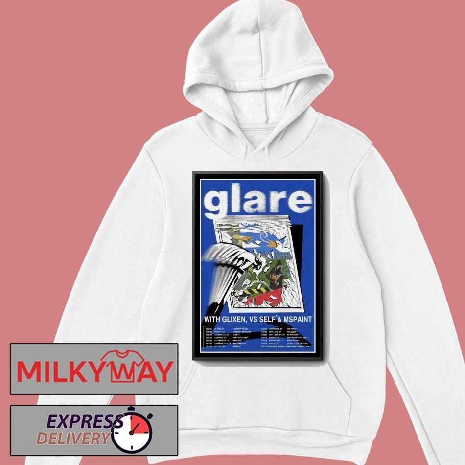 Glare Tour December 2025 Poster shirt