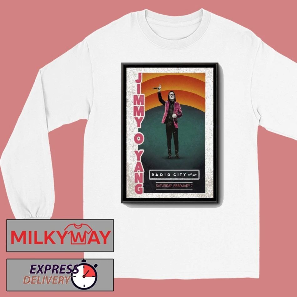 Jimmy O Yang New York NY Tour Feb 7 2026 Poster shirt