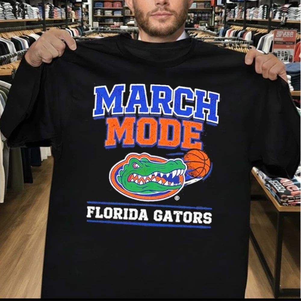 Florida Gators March Mode for Game Day and Tournament Basketball Shirt