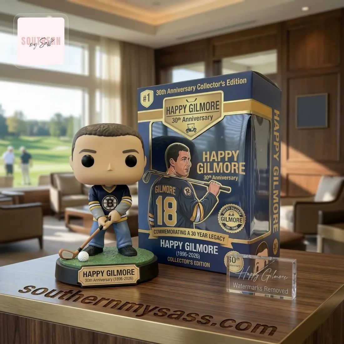 Happy Gilmore Commemorative 1996-2026 Adam Sandler Pop Figure Doll