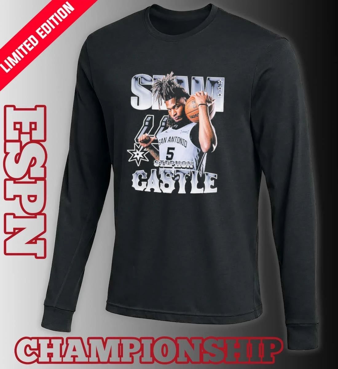 SLAM Stephon Castle San Antonio Spurs Shirt