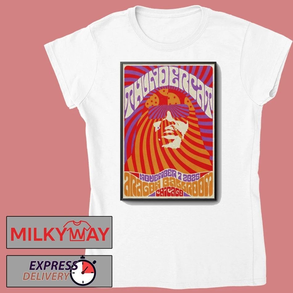 Thundercat Chicago IL November 7 2025 Poster shirt