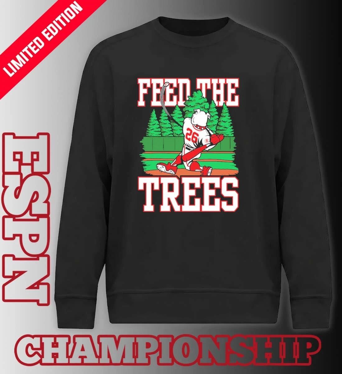 Georgia Bulldogs Feed the Trees Baseball Shirt