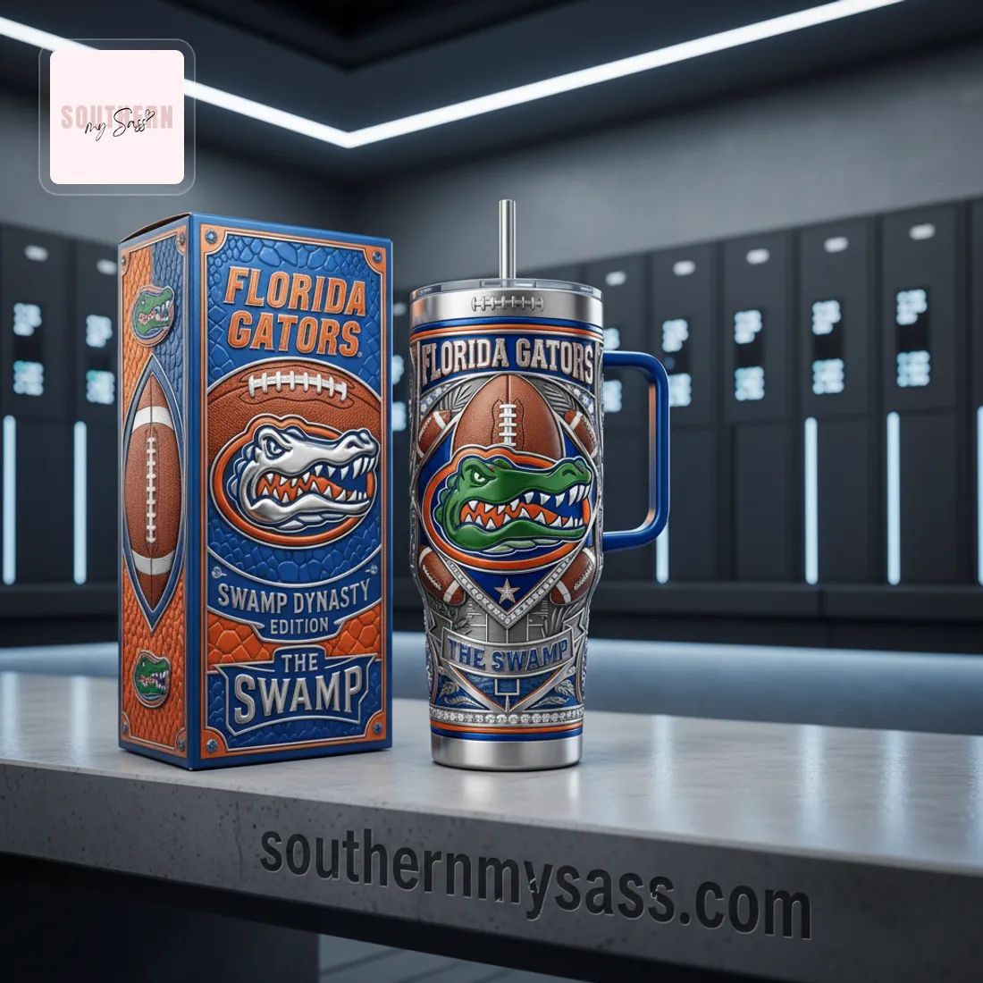 Florida Gators Swamp Dynasty Edition The Swamp 40oz Tumbler With Handle