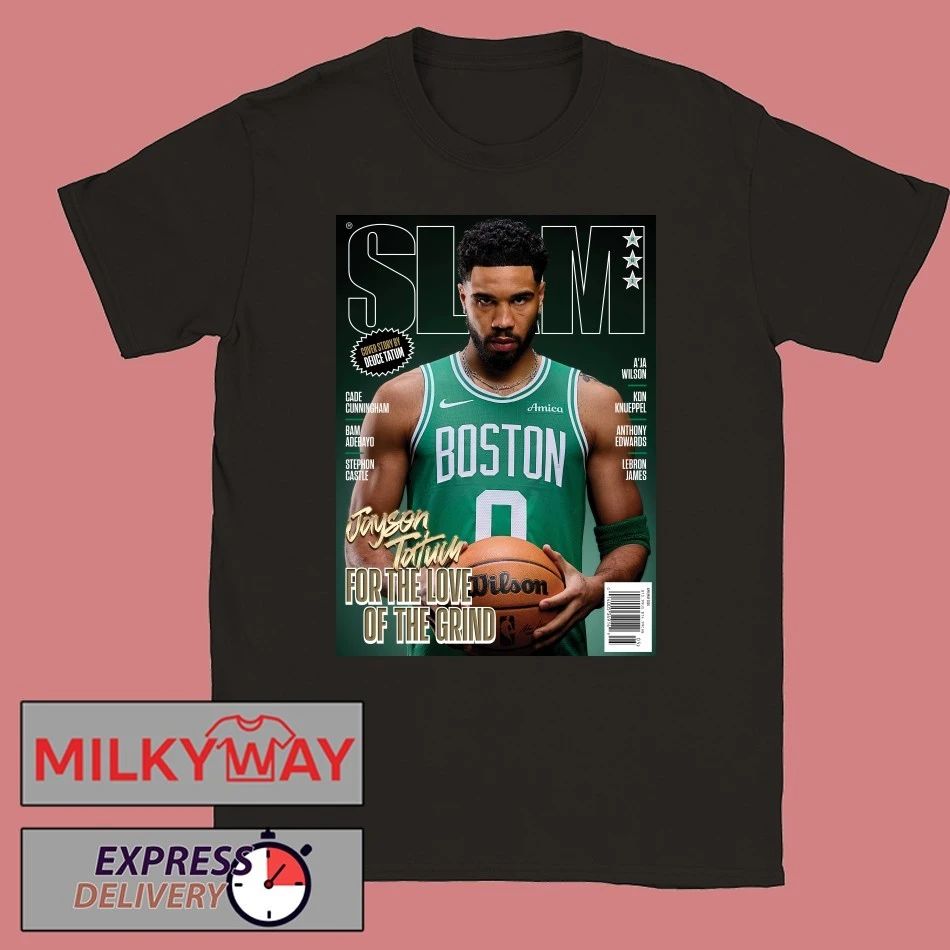 Jason Tatum On Slam 261 Magazine Boston Celtics shirt