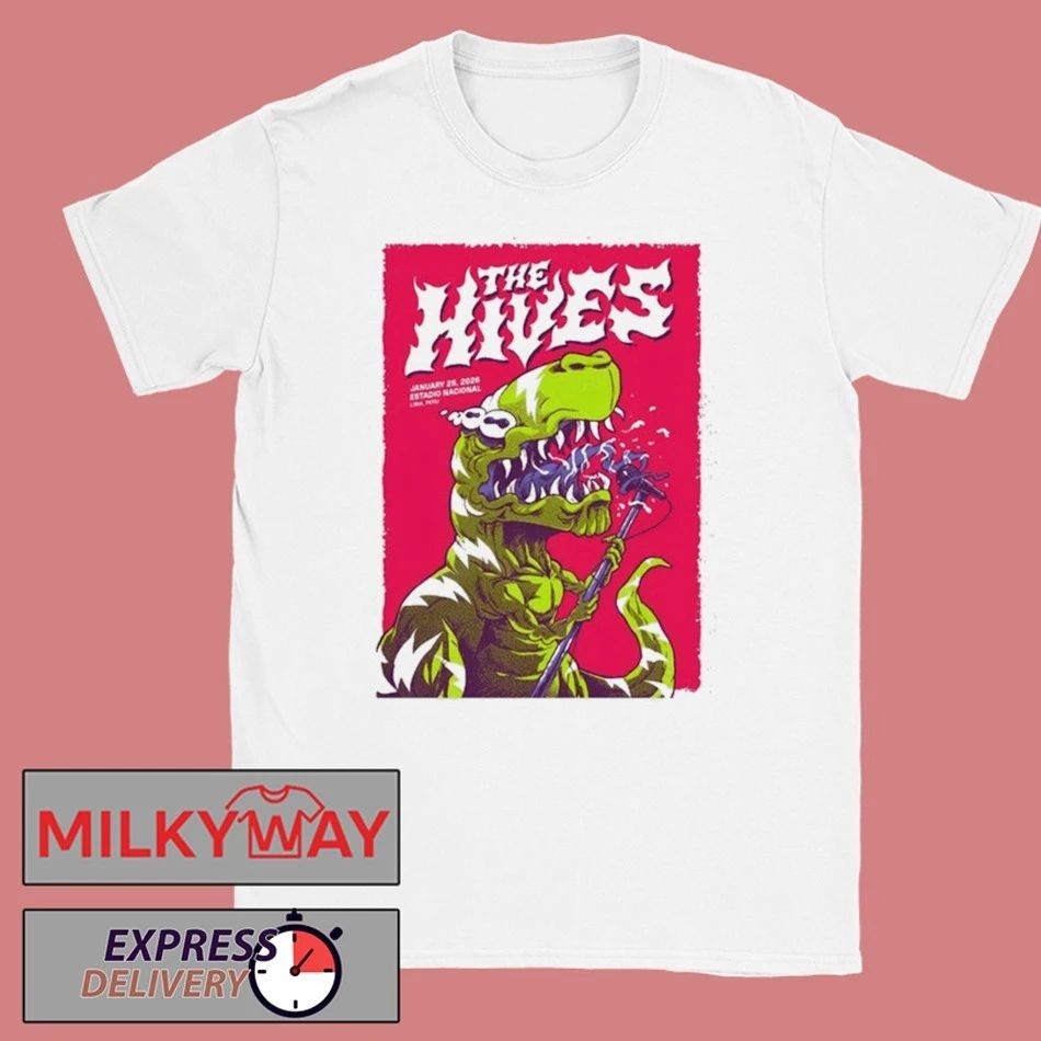 The Hives Jan 25 2026 Estadio Nacional Lima Peru Shirt