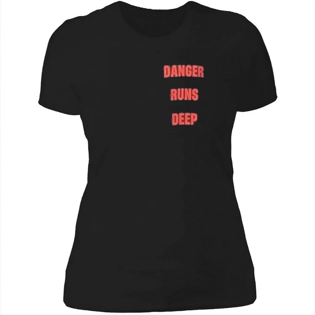 Hailey Bieber Danger Runs Deep Shirt