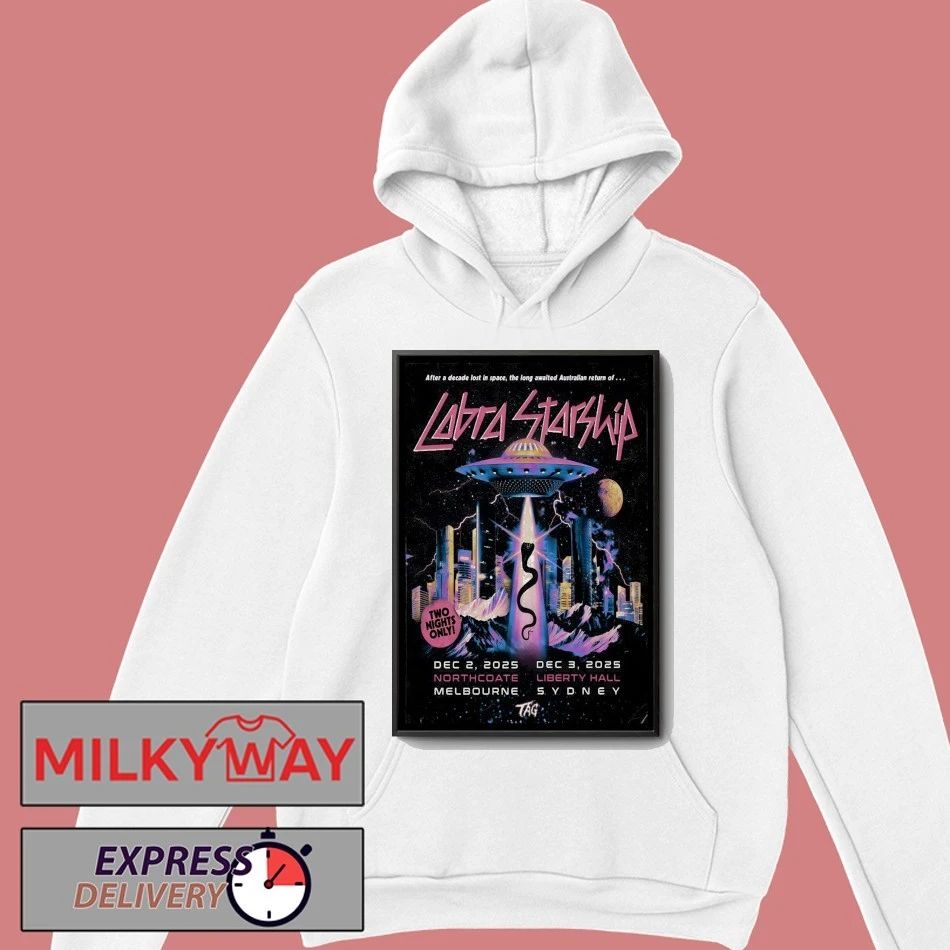 Cobra Starship Northcote Melbourne Dec 2 2025 Poster shirt