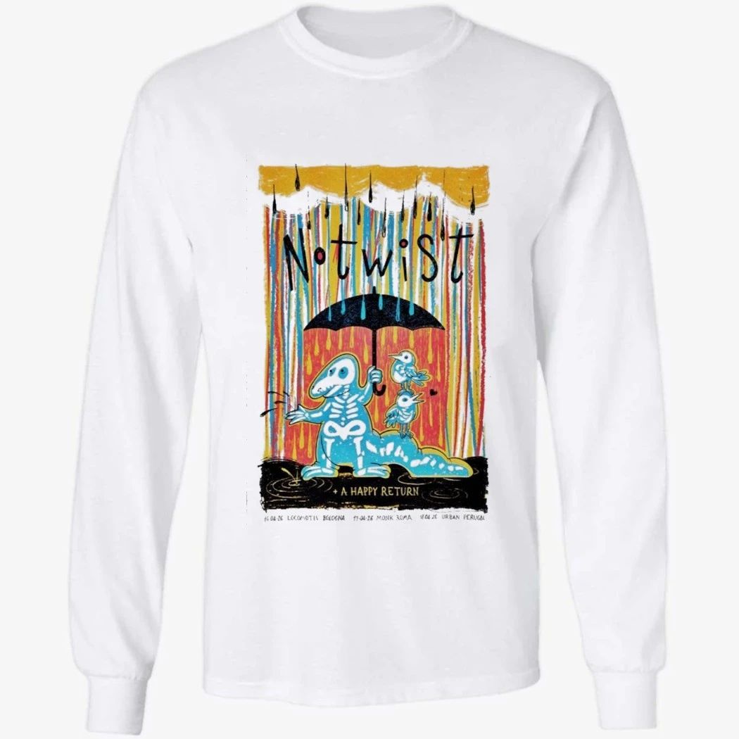 Notwist Italy April 2026 Tour Poster Shirt