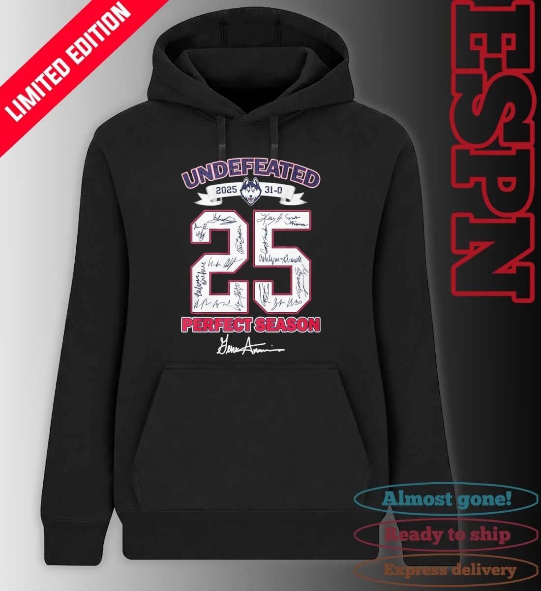 Uconn Women’s Basketball Undefeated 31-0 Perfect Season Shirt