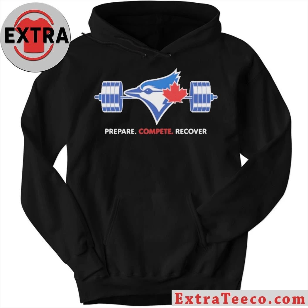 Kazuma Okamoto Blue Jays Prepare Compete Recover Logo Shirt