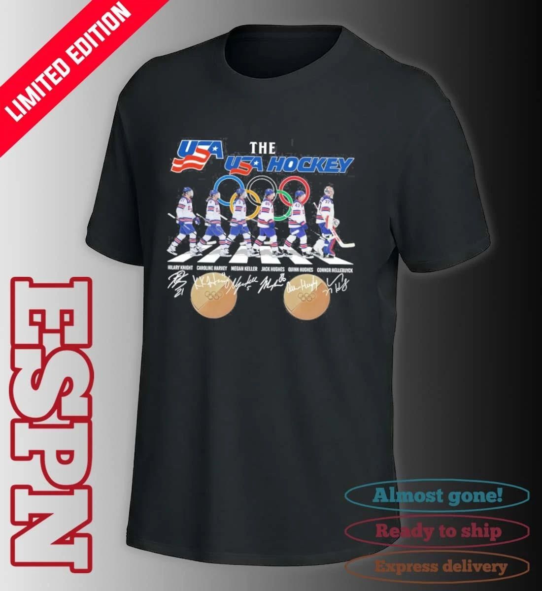 The USA Hockey Abbey Road Shirt