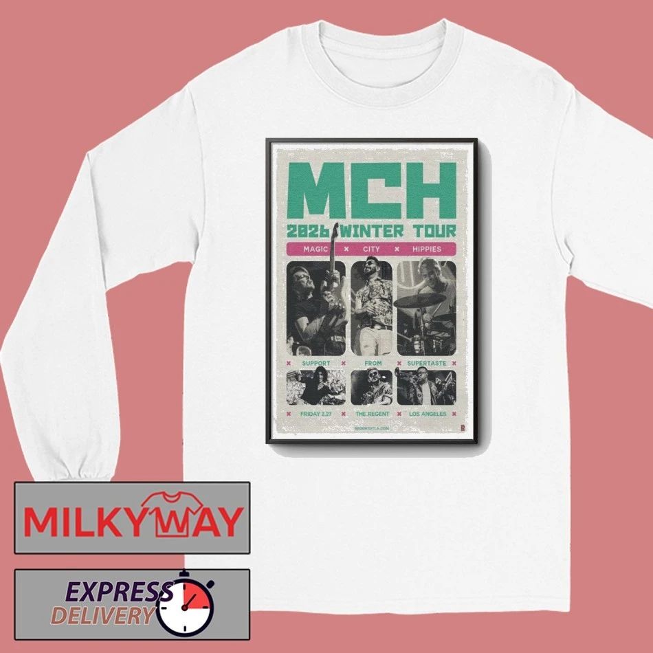Magic City Hippies Winter Tour 2026 Poster shirt