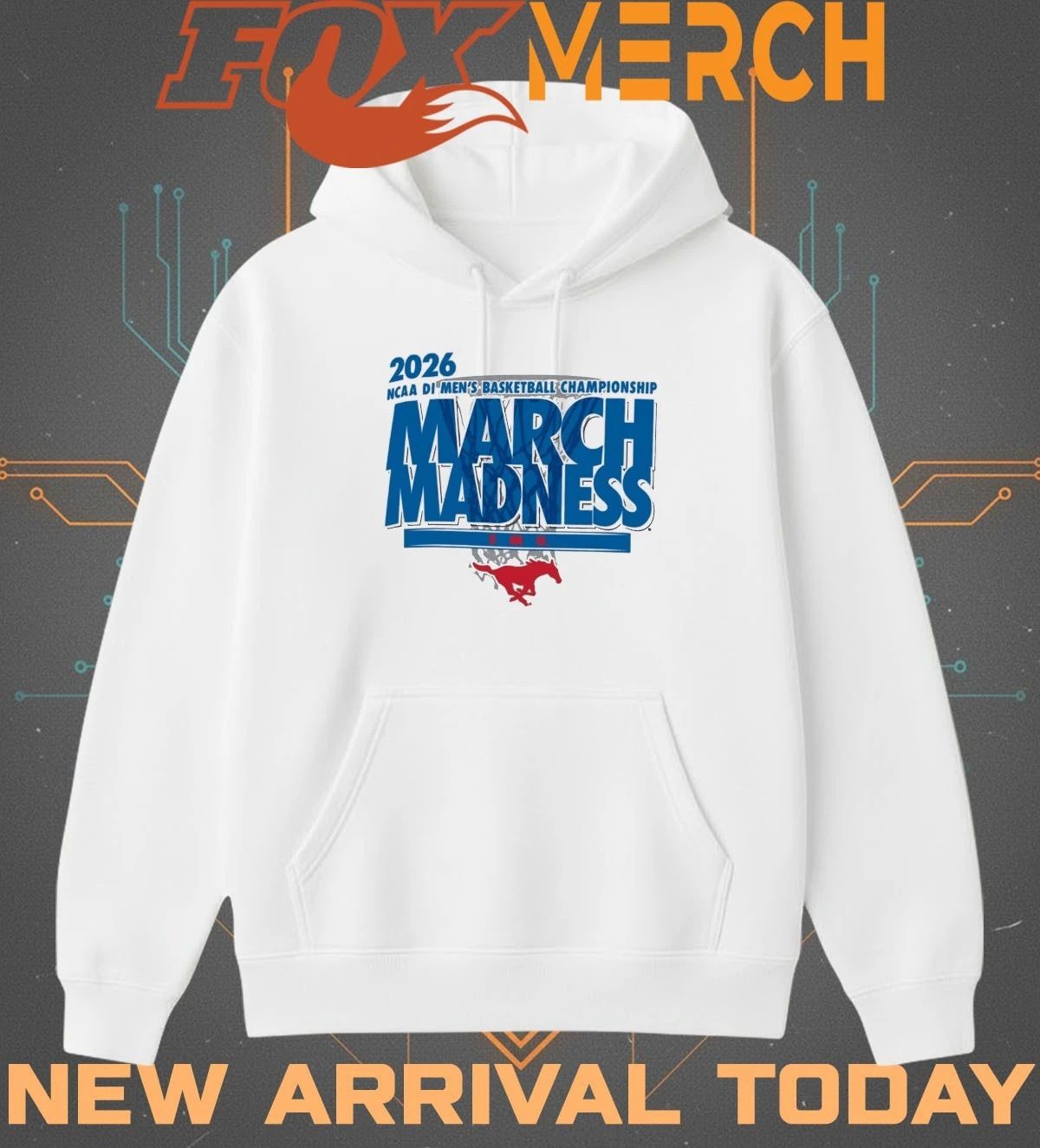 SMU Mustangs 2026 NCAA DI Men’s Basketball Championship March Madness shirt