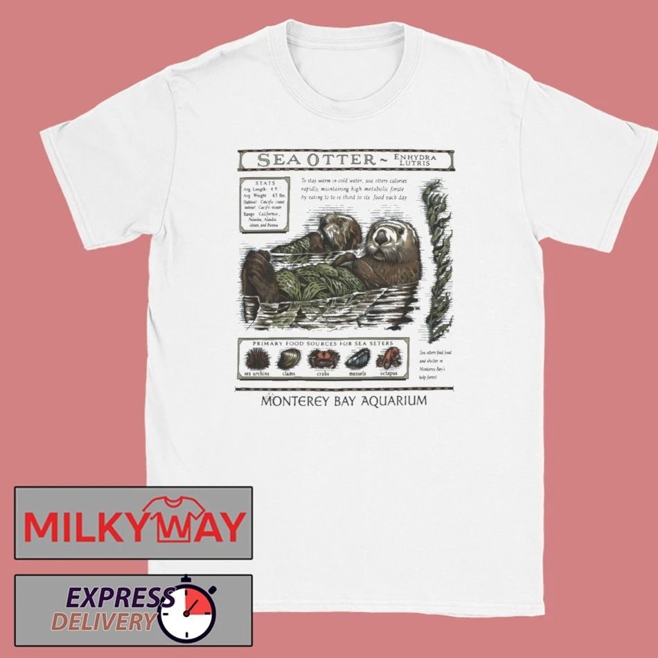 Taylor Sea Otter Monterey Bay Aquarium 2025 Shirt
