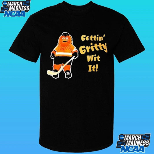 Gritty Philadelphia Flyers Hockey Gettin Gritty Wit It Shirt