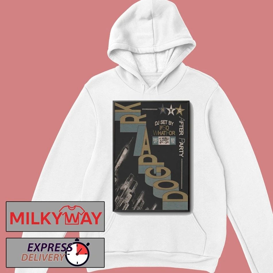 Dogpark Dec 4 2025 Irving Plaza In New York NY Poster shirt
