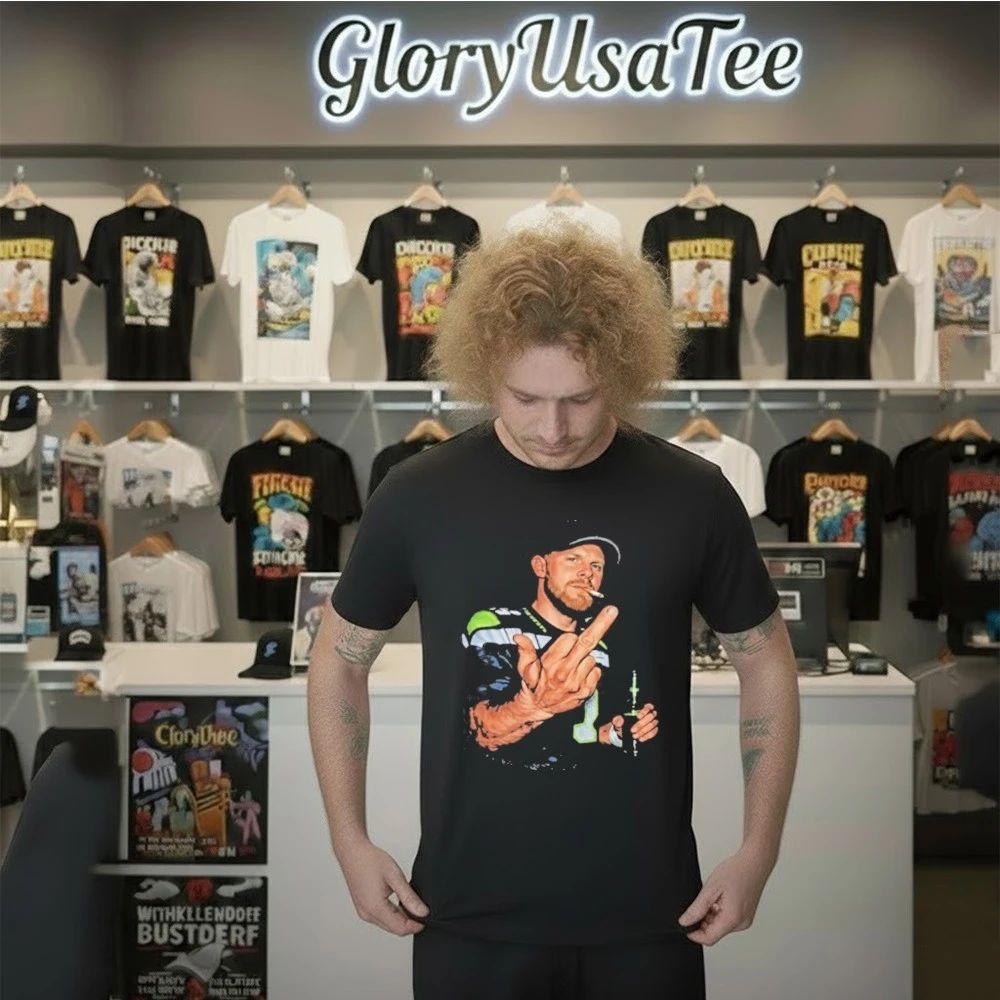 Sam Darnold Middle Finger Shirt Ernest Jones Sam Darnold Shirt