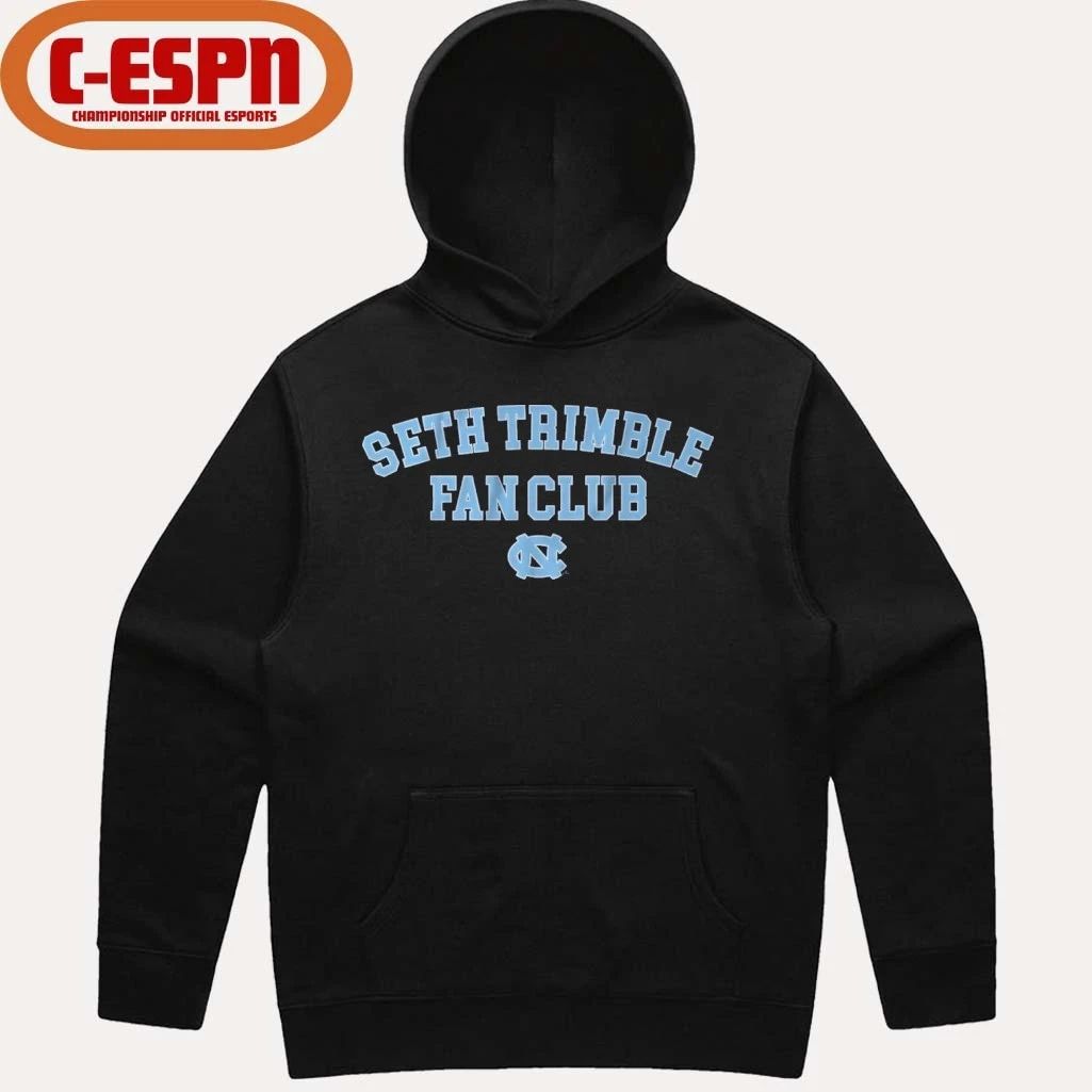 UNC Basketball Seth Trimble Fan Club Shirt
