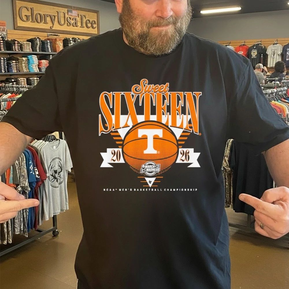 Tennessee Volunteers 2026 Sweet Sixteen Men’s Basketball Championship Shirt