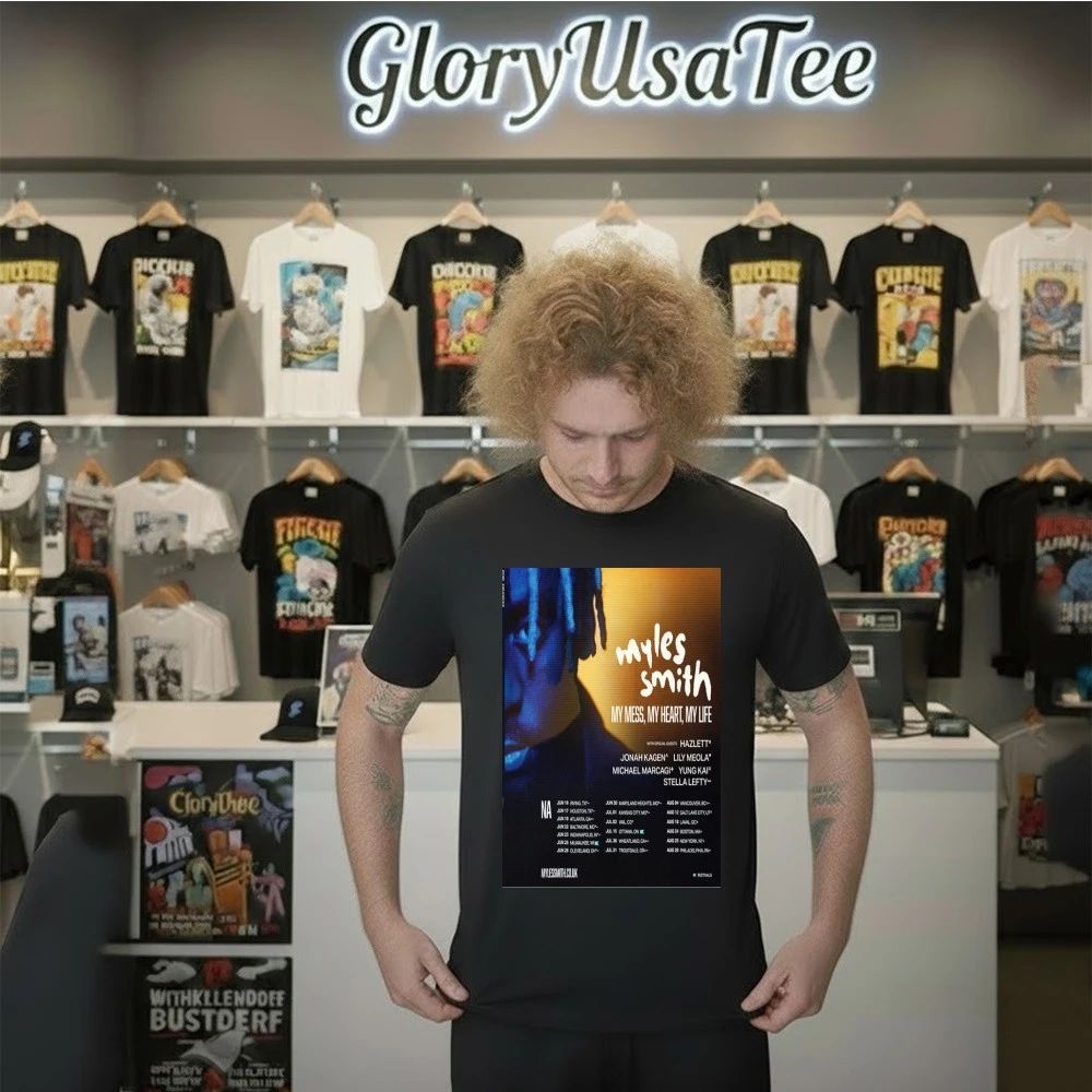 Myles Smith Tour 2026 Poster Shirt