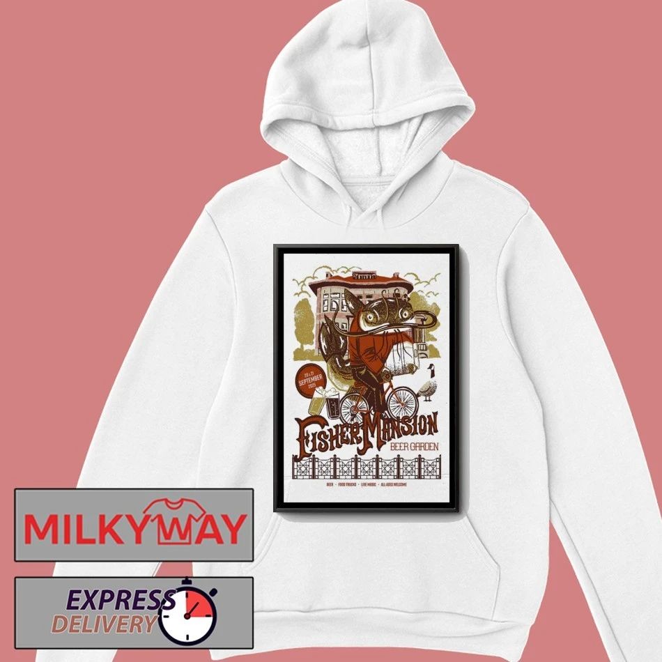 Fisher Mansion Festival Event Poster shirt