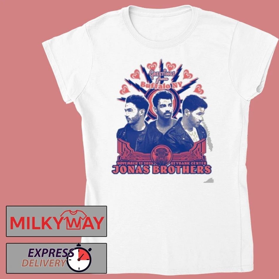 Jonas Brother Nov 12 2025 Buffalo shirt