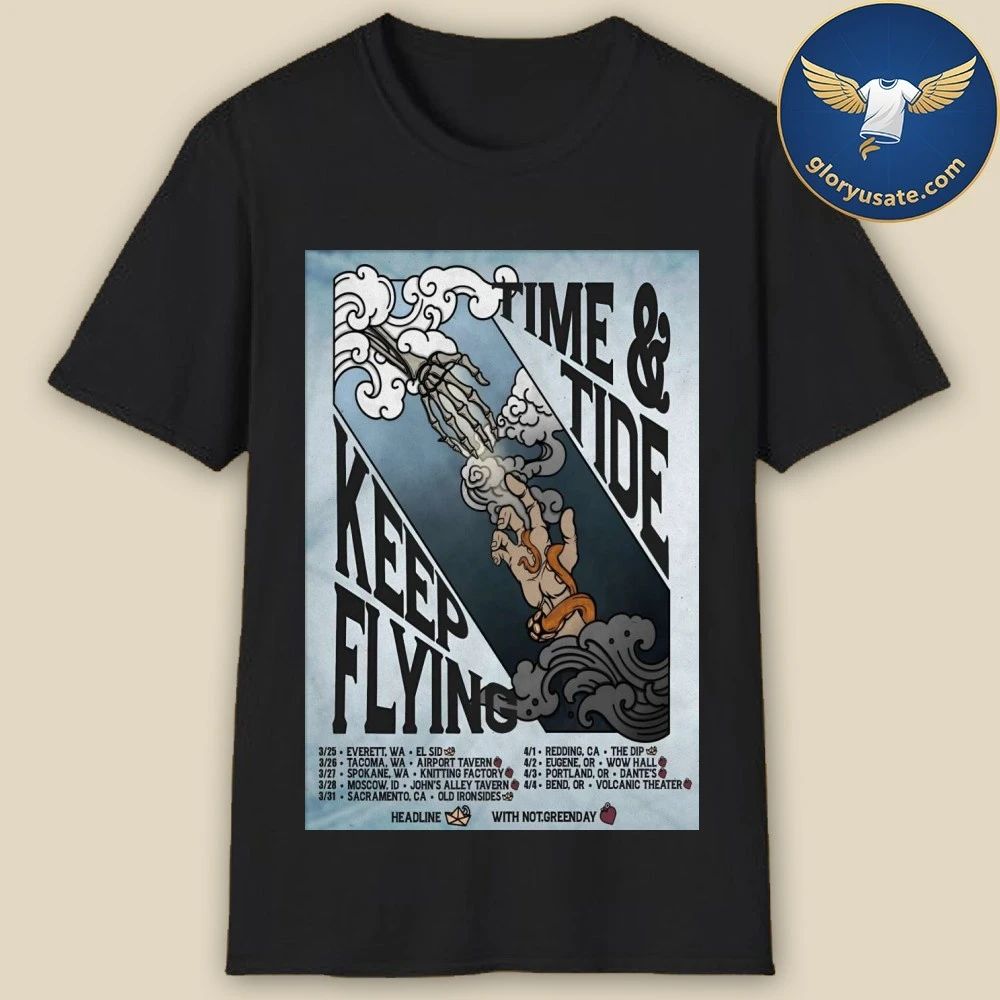 Keep Flying 2026 Spring Tour Poster Shirt