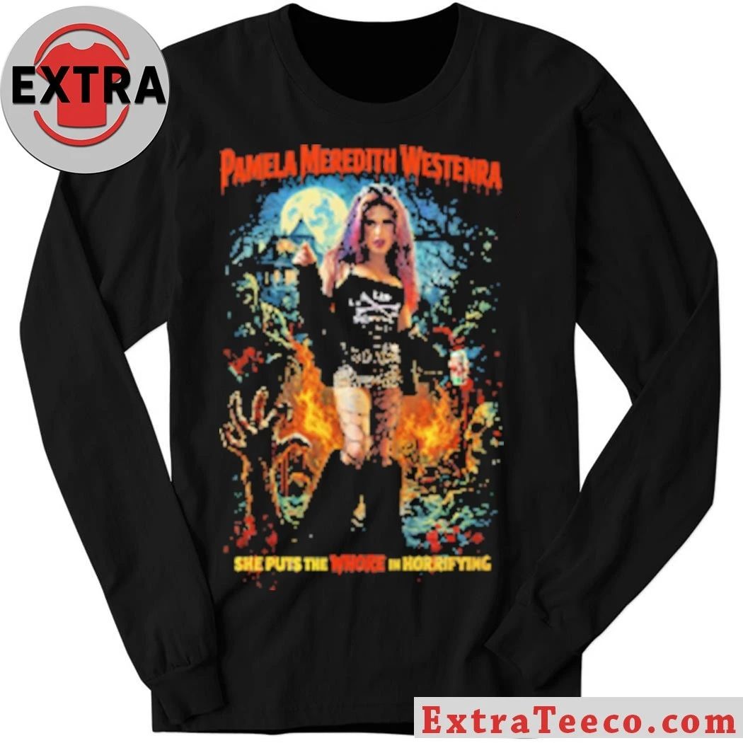Original HORRIFYING Pamela Meredith Westenra Shirt
