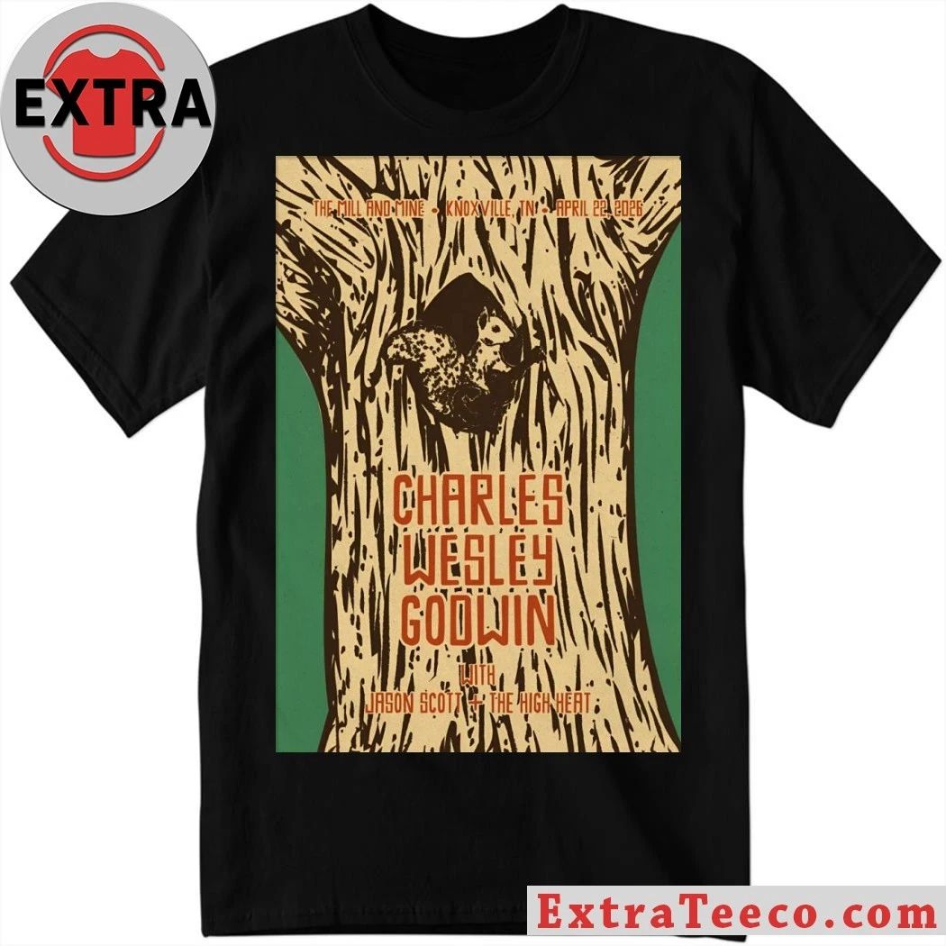 Charles Wesley Godwin 4 22 2026 Knoxville TN Poster T-Shirt