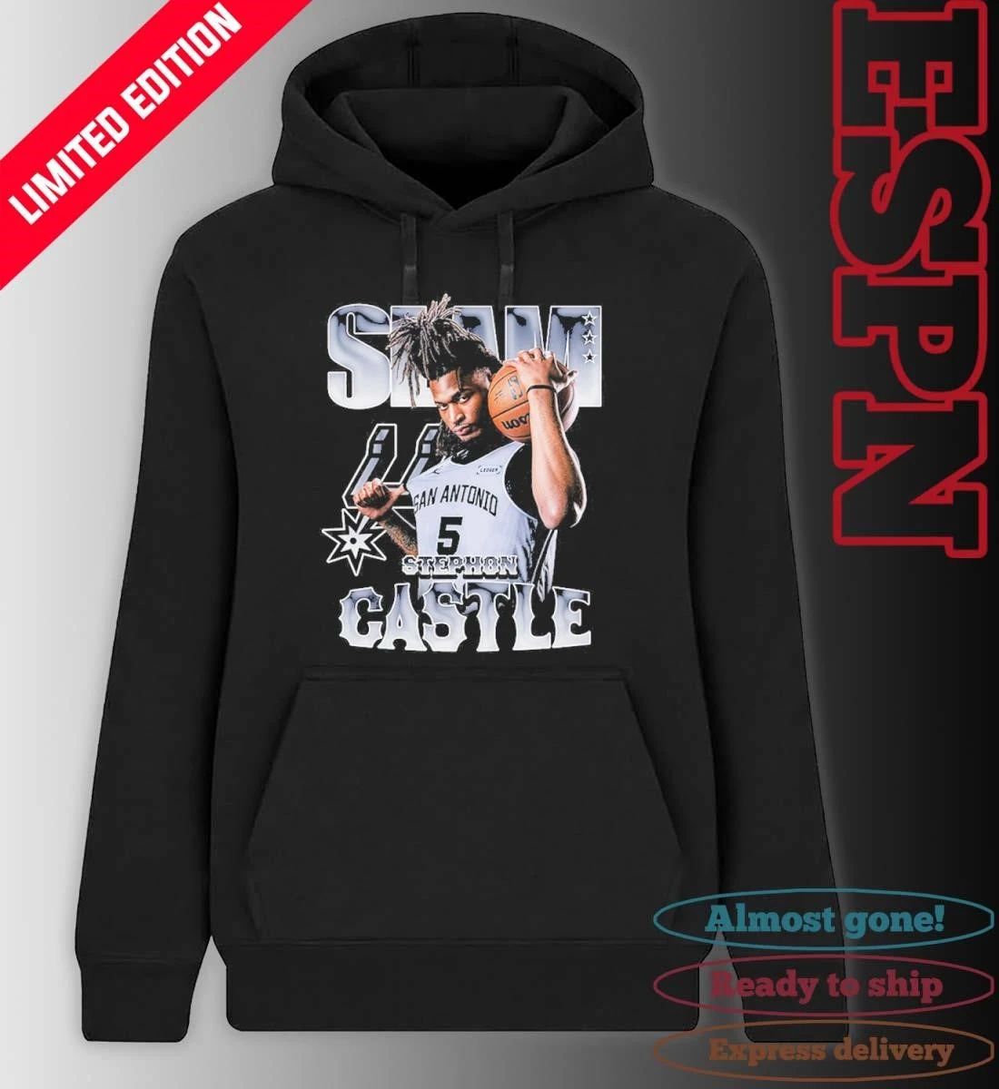 SLAM Stephon Castle San Antonio Spurs Shirt