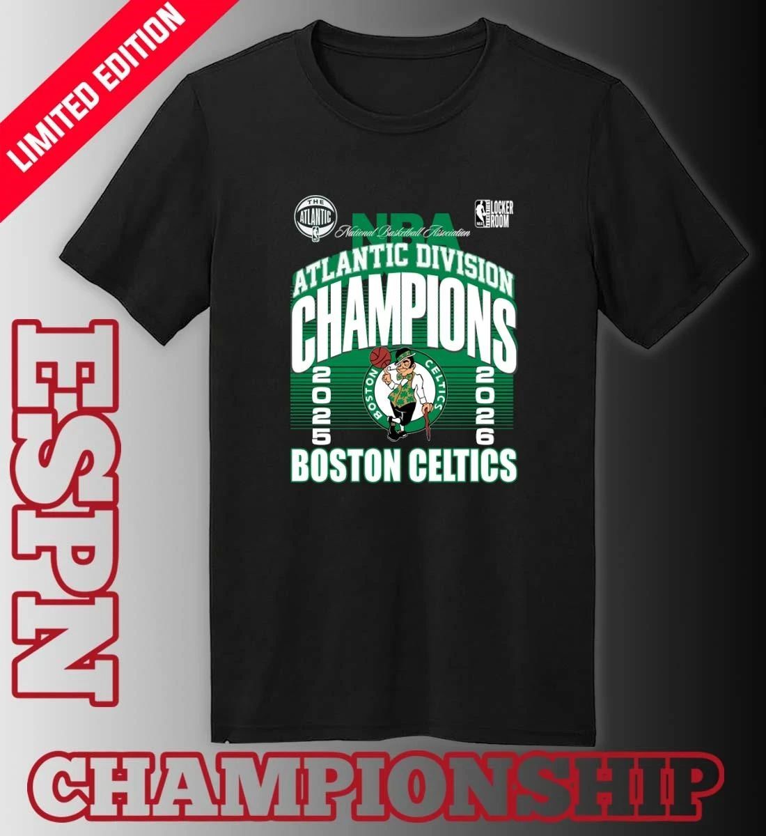 Boston Celtics 2026 NBA Atlantic Division Champions T-Shirt