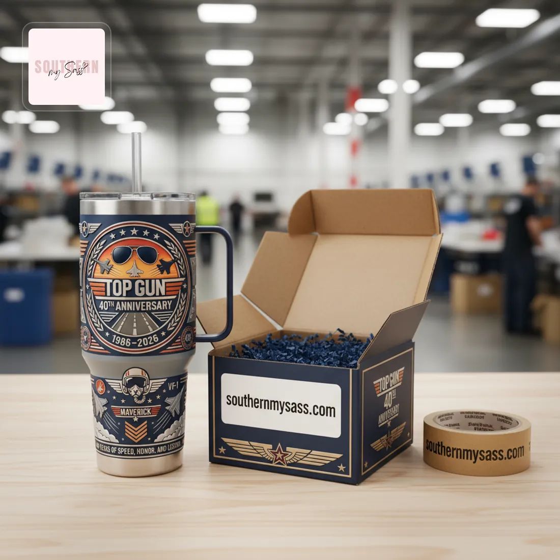 Gun 40th Anniversary 1986-2026 Commemorative Tumbler