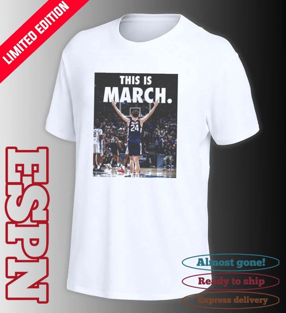 This Is March Braylon Mullins The Shot UConn Clutch Shirt