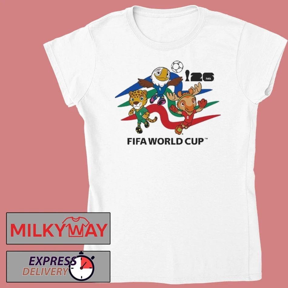 2026 World Cup Mascot shirt