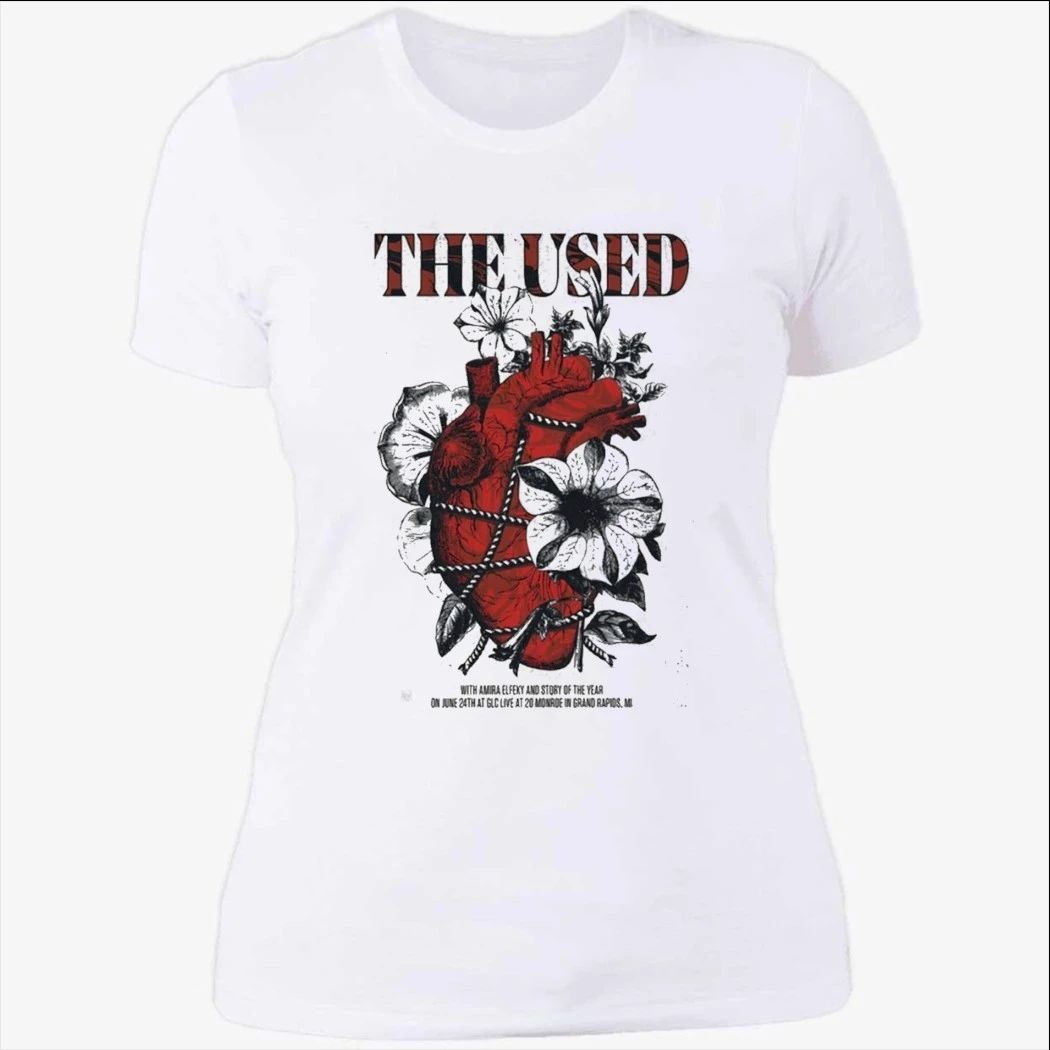 The Used Two Headline Shows This Summer 26 Shirt