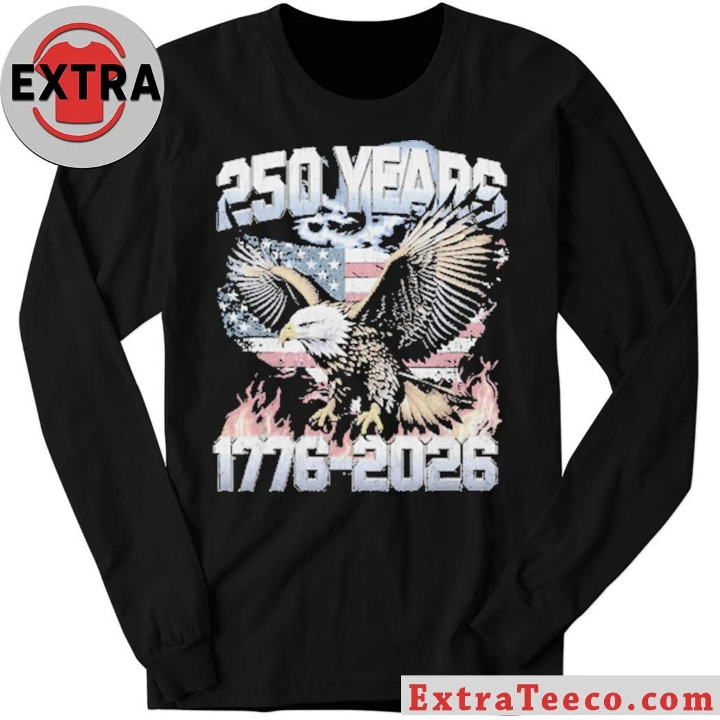 USA America 250 Years Eagle Flag Shirt